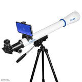 Explore One STARAPP - 50mm Refractor Telescope w/ Panhandle Mount and Astronomy APP