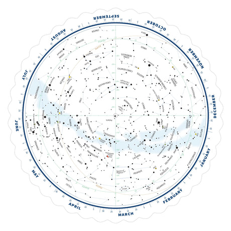 Tirion Double-Sided Multi-Latitude Planisphere