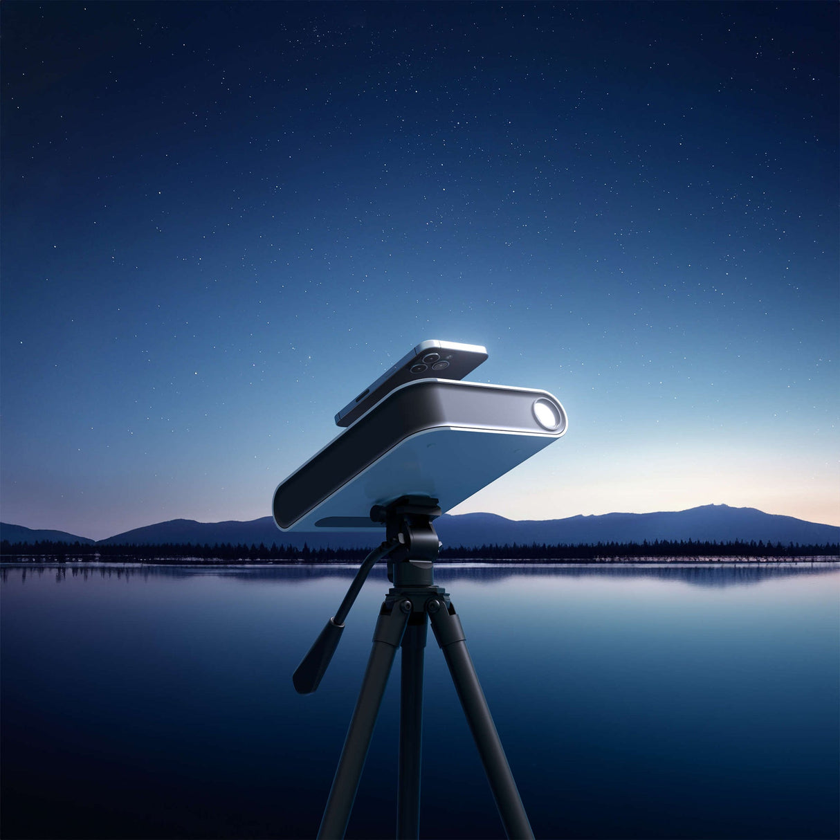 Vaonis Hestia Smartphone-Based Telescope with Full-Size Tripod and Solar Filter