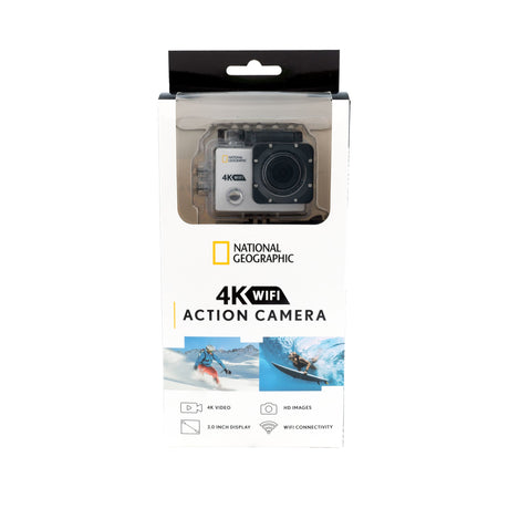 National Geographic 4K Action Camera with WiFi