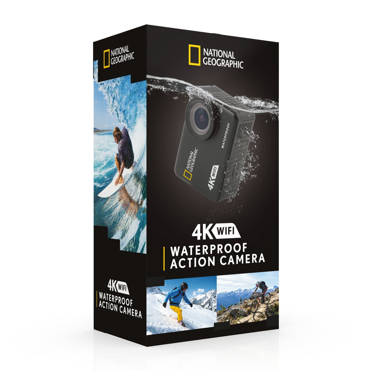 National Geographic 4K Waterproof Action Camera with WiFi