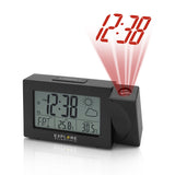 Explore Scientific Projection Radio Controlled Clock with Weather Forecast Display and Outdoor Sensor