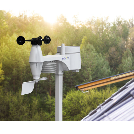 Explore Scientific 5-in-1 WiFi Professional Weather Station with Weather Underground - WSX1001