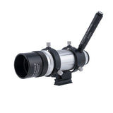 Explore Scientific 8x50 Straight Through Illuminated Viewfinder with Bracket and NEW long battery life Illuminator II