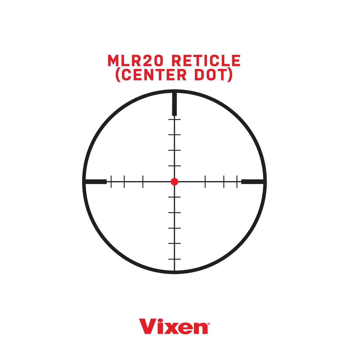 MLR20 Reticle (Center Dot)