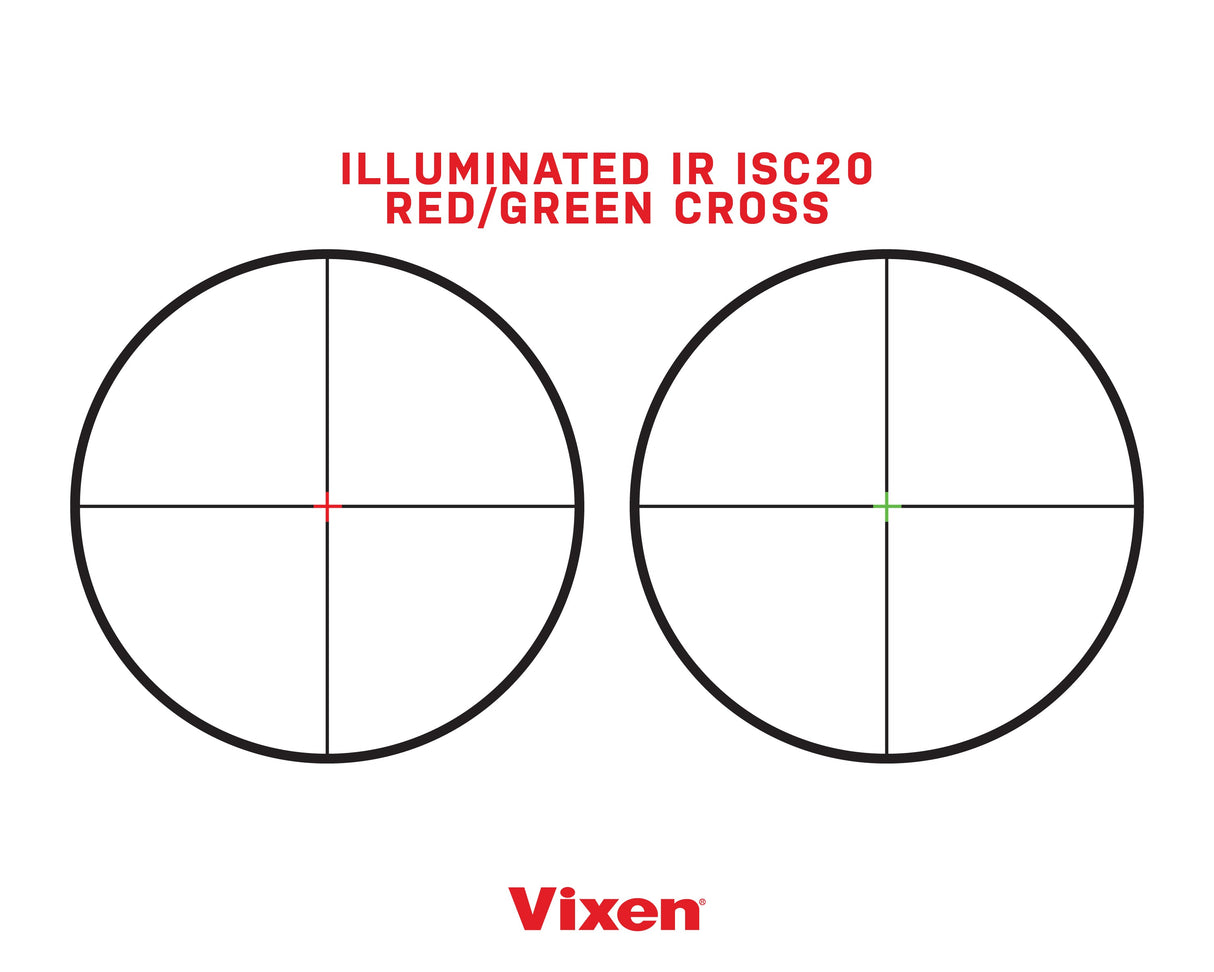 Illuminated IR ISC20 - Red/Green Cross