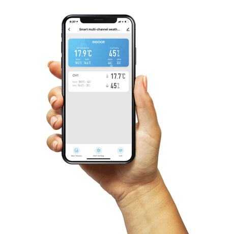 Explore Scientific Smart Multi-Channel Weather Station with Wireless Sensor
