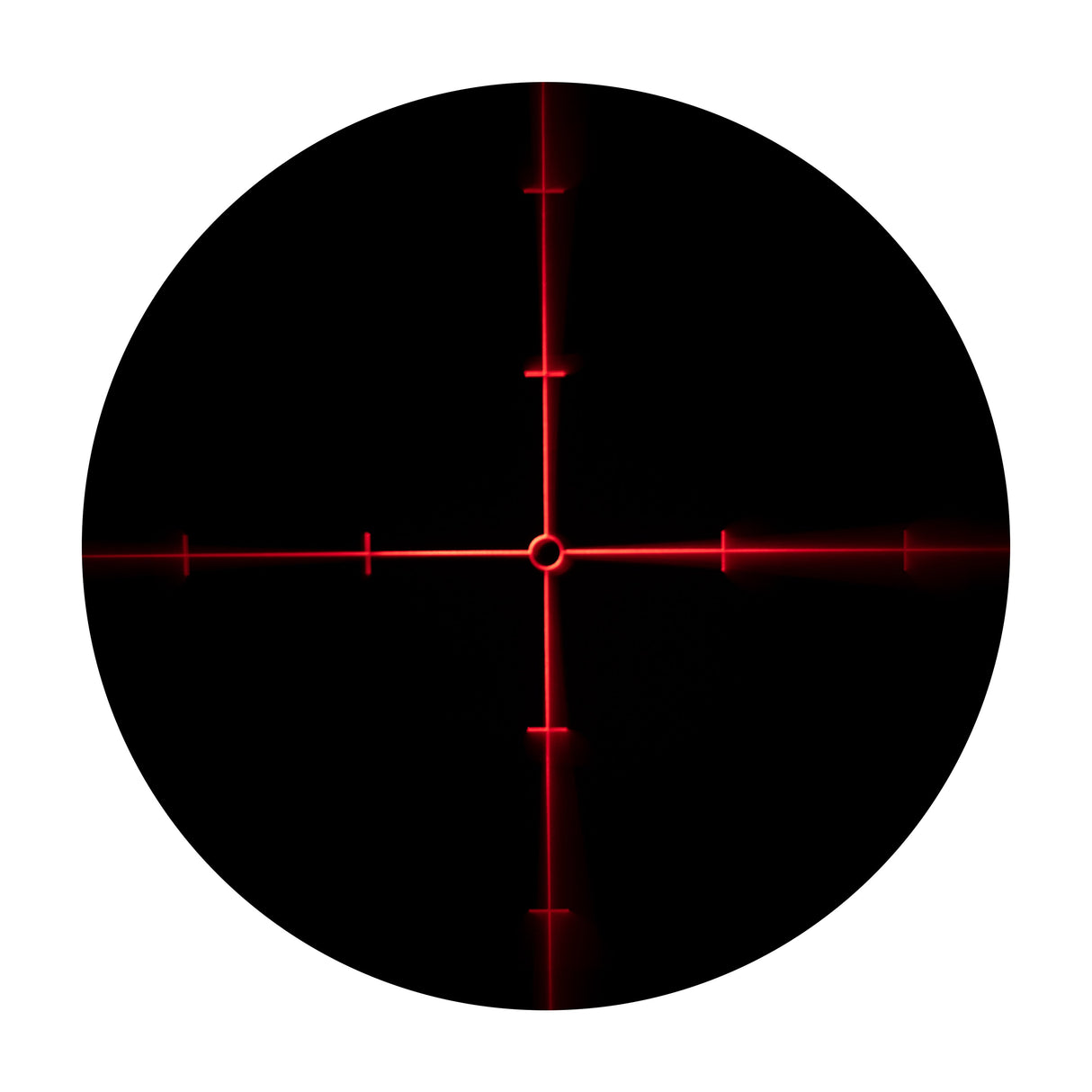 Explore Scientific 8x50 Straight Through Illuminated Viewfinder with Bracket and NEW long battery life Illuminator II